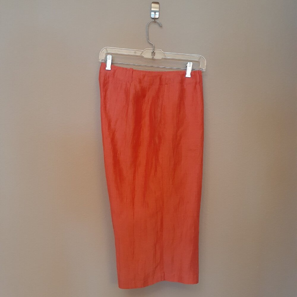 Blue Ice Crinkle Cropped Pants - Picture 4 of 13